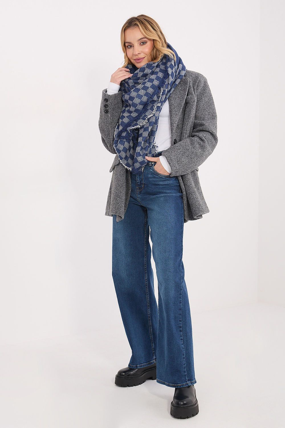   Szalik Model AT-SZ-16501.06 Navy - AT 