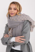   Szalik Model AT-SZ-16501.03 Grey/Pink - AT 