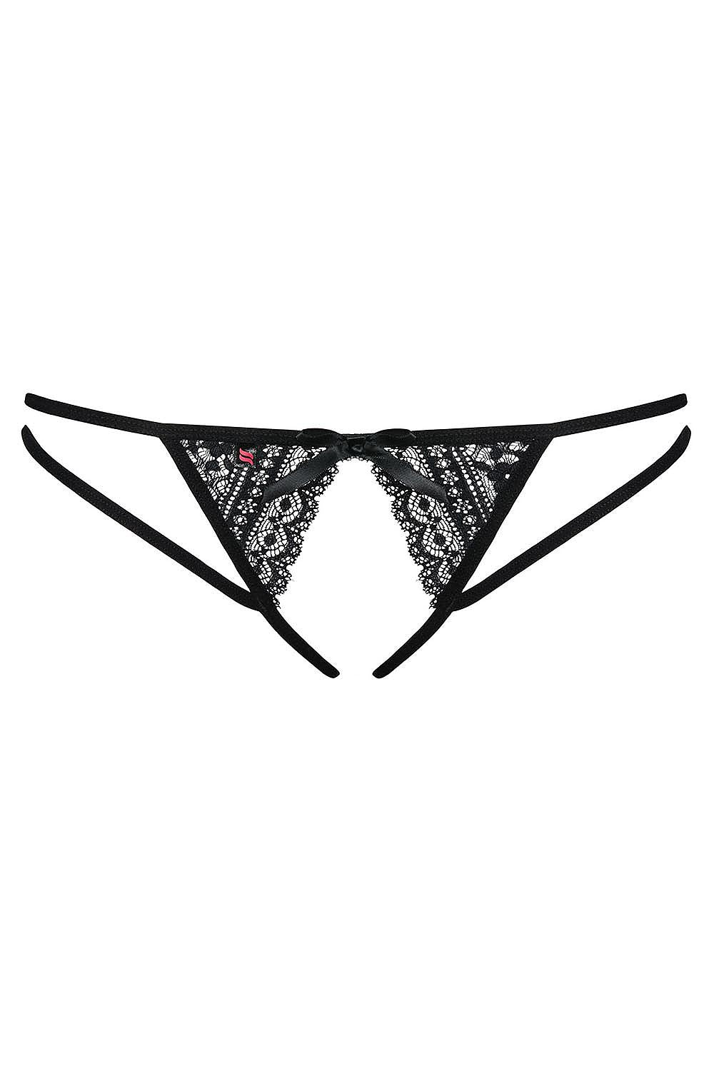   Stringi Model Picantina crotchless 68419 Black - Obsessive 