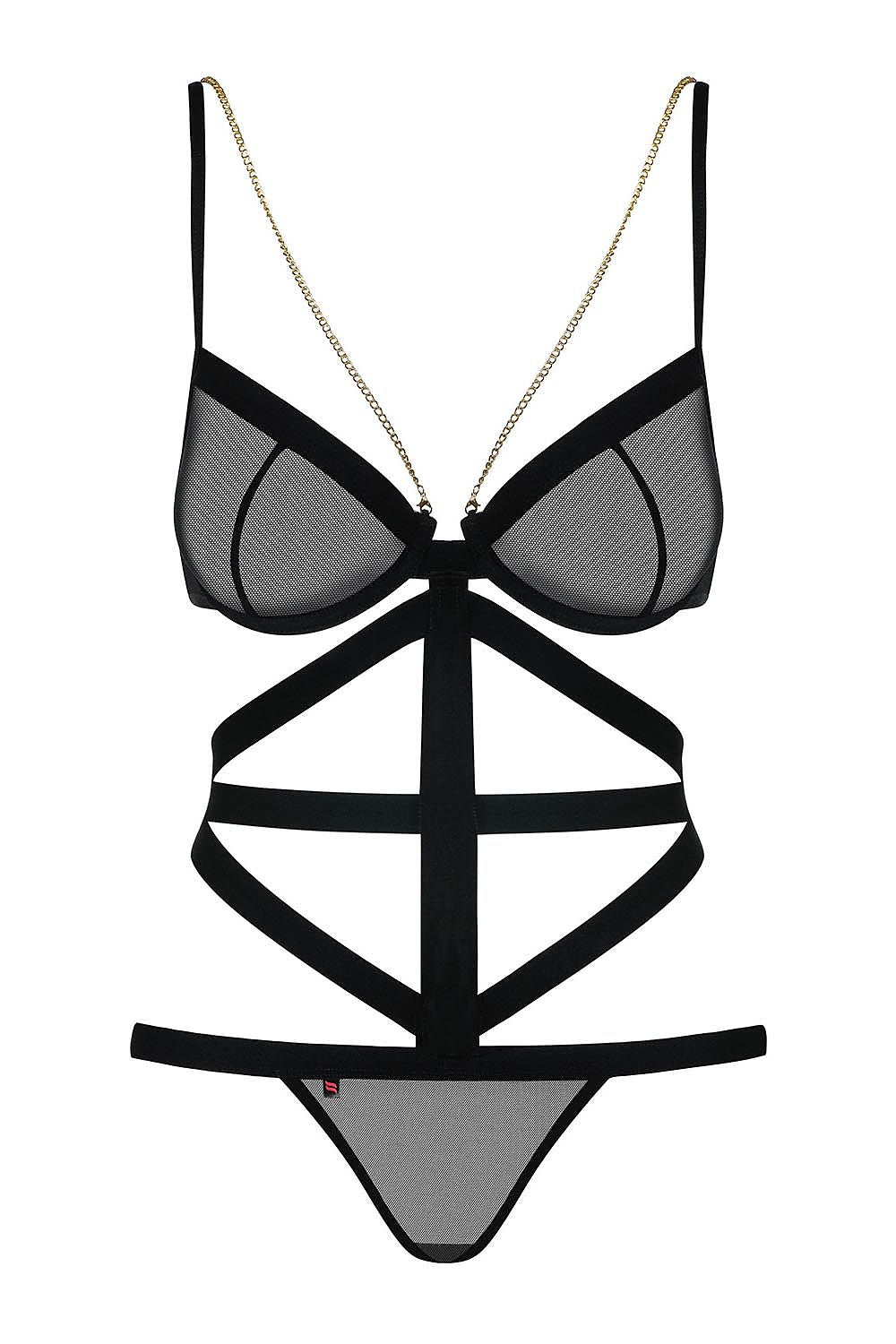   Body Model Bondy teddy 68124 Black - Obsessive 