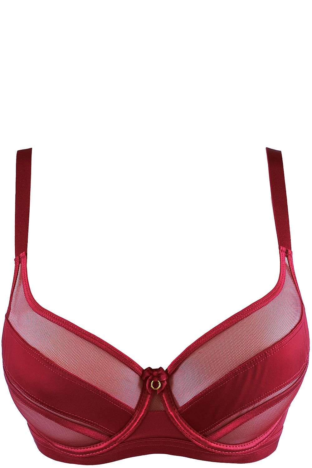  Biustonosz Soft Model V-12021 Burgund - Axami 