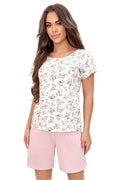  Piżama Damska Model Emilia 1/2 226053 Powder Pink - Donna 