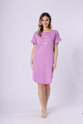  Koszulka nocna Koszula Nocna Model Rena 1716 Magenta - M-Max 