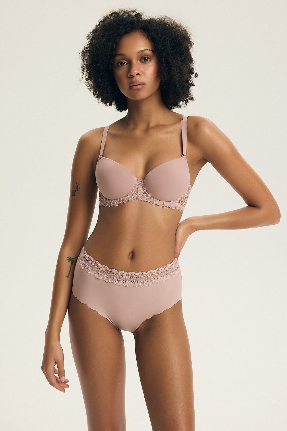  Biustonosz push up Biustonosz Push-up Model Colette 43907 Dirty Pink - Henderson 