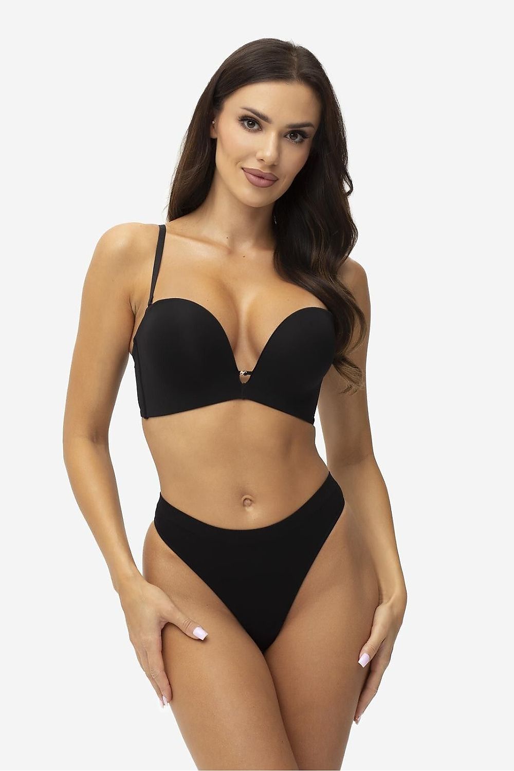  Biustonosz push up Biustonosz Push-up Model Joyce Black - Gatta 
