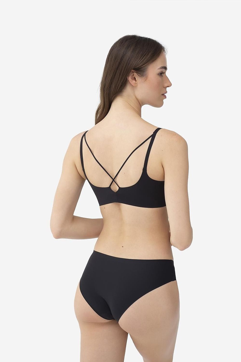  Biustonosz push up Biustonosz Push-up Model Frontopen Black - Gatta 