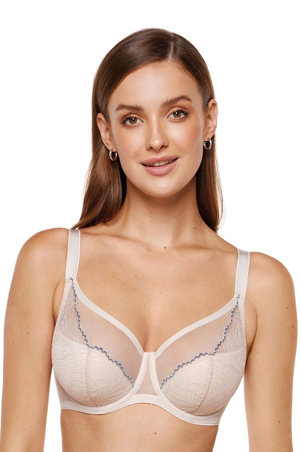  Biustonosz Soft Biustonosz Semi-Soft Model Maja B3 Beige - Gorteks 