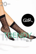   Skarpety Model Trendy Line 31 Nero - Gatta 