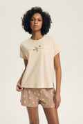  Piżama Damska Model Eluna 44466 Beige - Henderson 