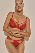  Figi Model Lou P-1145/3 193850 Red - Kinga 