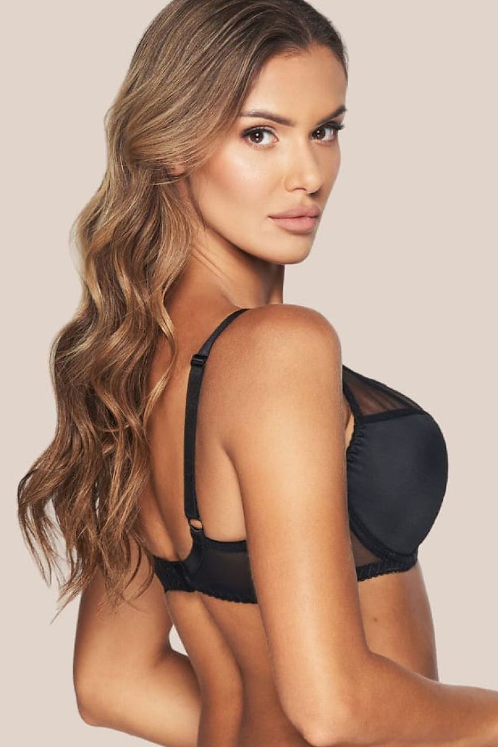  Biustonosz Soft Biustonosz Semi-soft Model Alice BC-930 168533 Black - Kinga 