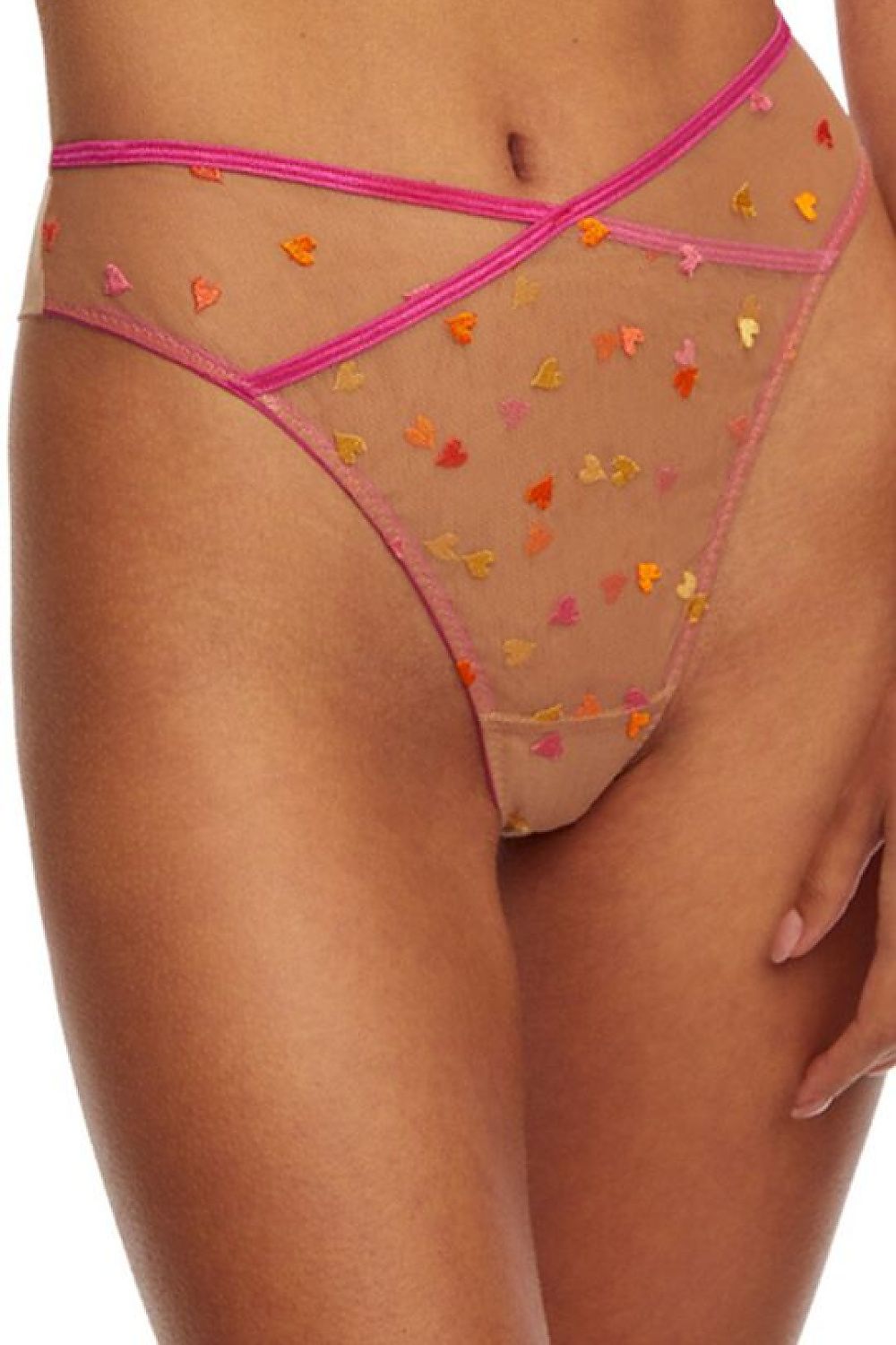  Figi Brazyliany Model Heartbeats Various B-903/2 199234 Pink - Kinga 
