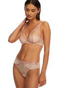  Biustonosz push up Biustonosz Push-up Model Modern Romantic PU-888 168808 Pink Wzór - Kinga 