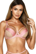  Biustonosz Soft Różowy biustonosz miękki soft Lou II SC-959 - Kinga 