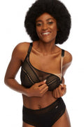   Biustonosz do karmienia Model Grace BM-929 168536 Black - Kinga 
