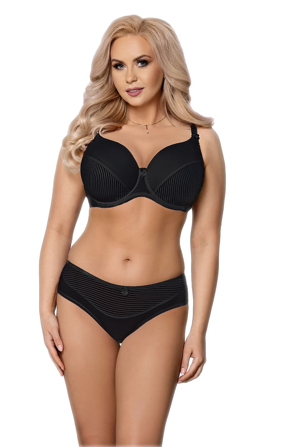  Biustonosz push up Biustonosz Usztywniany Model VB-11 Black - Vena 