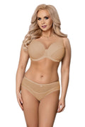  Biustonosz push up Biustonosz Usztywniany Model VB-11 Beige - Vena 