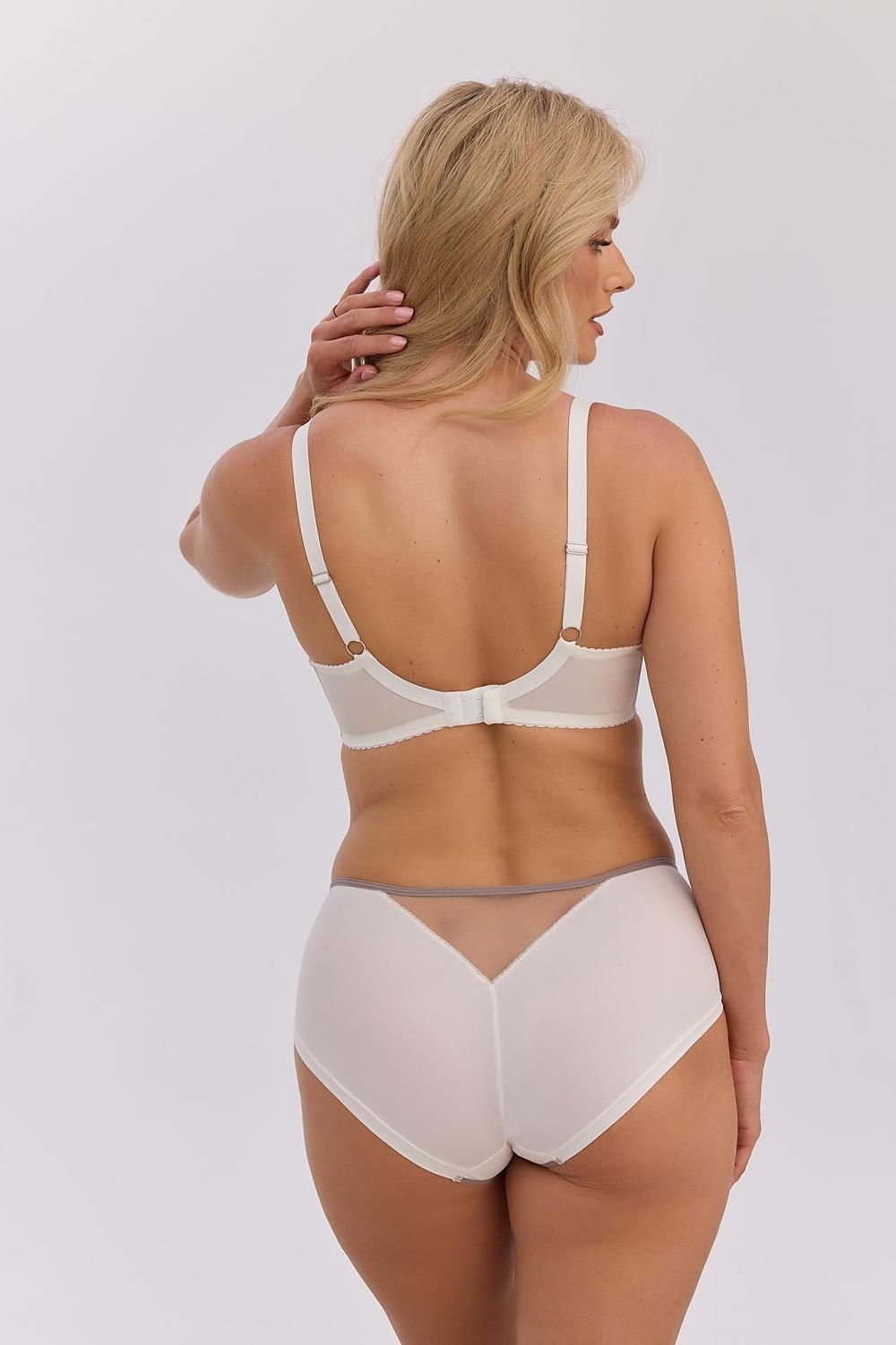  Biustonosz Soft Biustonosz Semi-soft Model 1356 Judith Ecru/Grey - Gaia 
