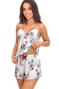  Piżama Damska Model Julia 1/2 234868 Ecru Flowers - Donna 