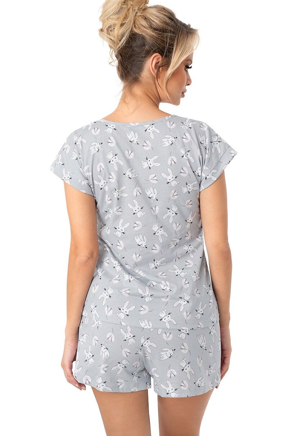  Piżama Damska Model Bunny Short 217926 Grey Wzór - Donna 