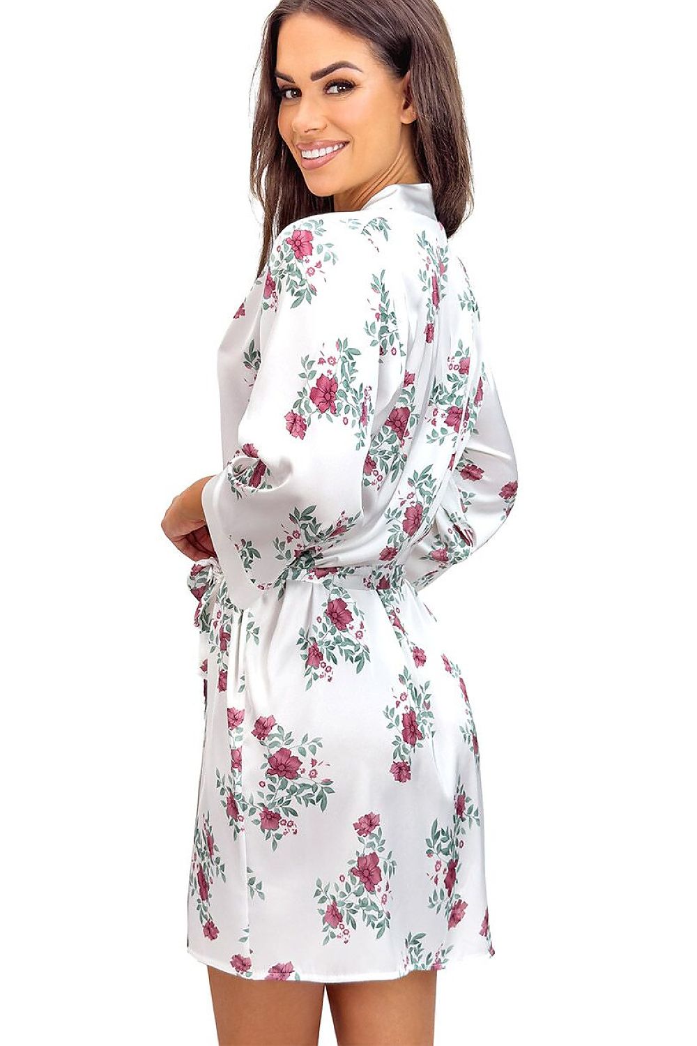  Szlafrok Damski Model Julia 234862 Ecru - Donna 