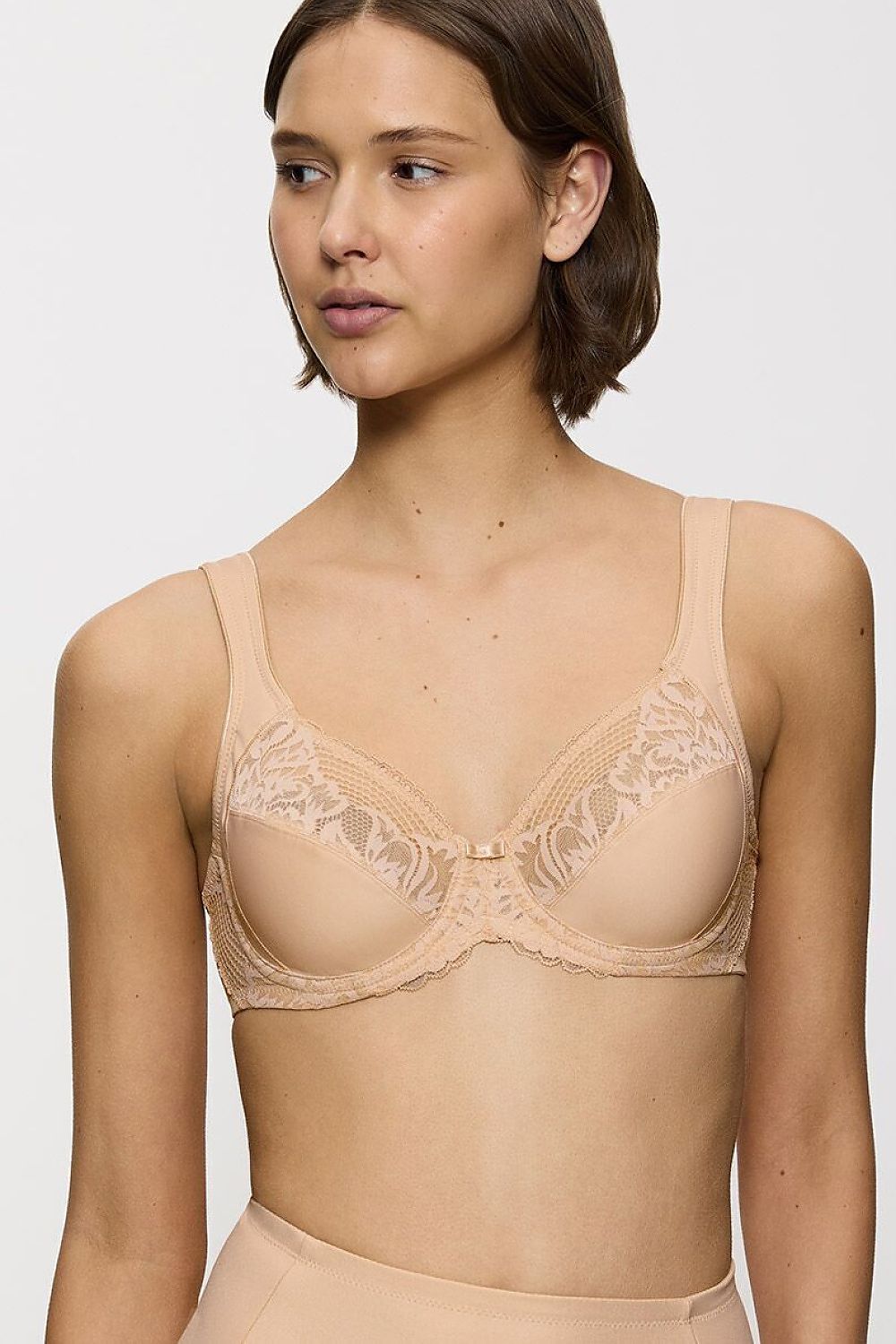  Biustonosz Soft Model Modern Lace+Cotton W02 10213069-00EP 237490 Cielisty - Triumph 
