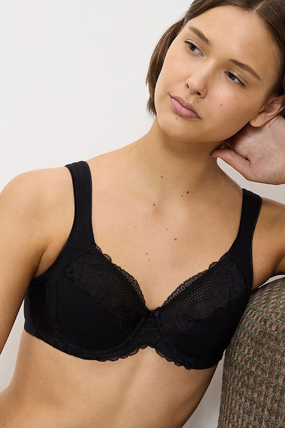  Biustonosz Soft Model Modern Lace+Cotton W02 10213069-0004 212725 Black - Triumph 