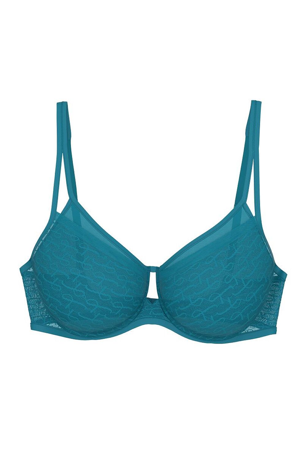  Biustonosz push up Biustonosz minimizer Model Signature Sheer W01 EX 10215906-1802 231118 Morski - Triumph 
