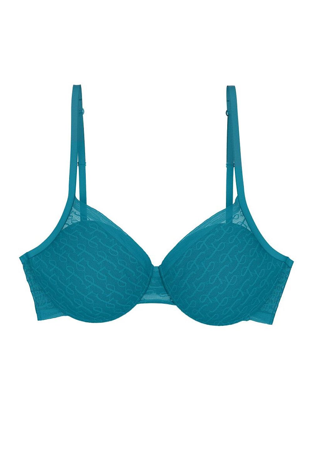  Biustonosz push up Biustonosz Usztywniany Model Signature Sheer WHP EX 10215948-1802 231121 Morski - Triumph 