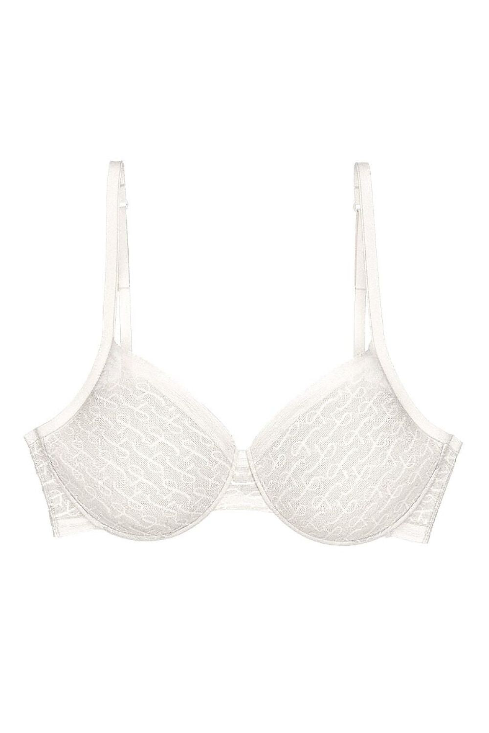  Biustonosz push up Biustonosz Usztywniany Model Signature Sheer 10215948-1595 218016 Ecru - Triumph 