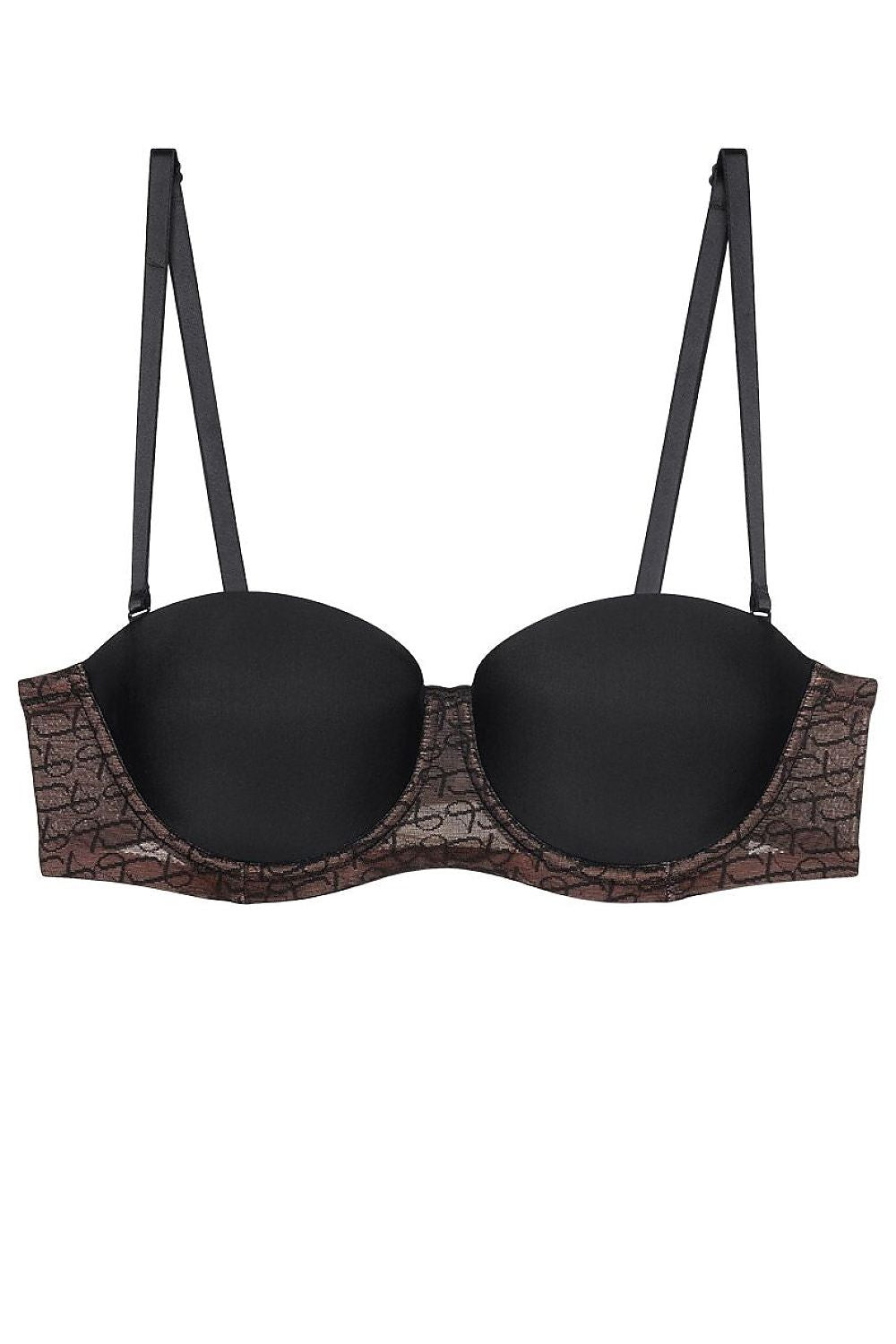  Biustonosz push up Biustonosz Usztywniany Model Signature Sheer 10224861-0004 218523 Black - Triumph 