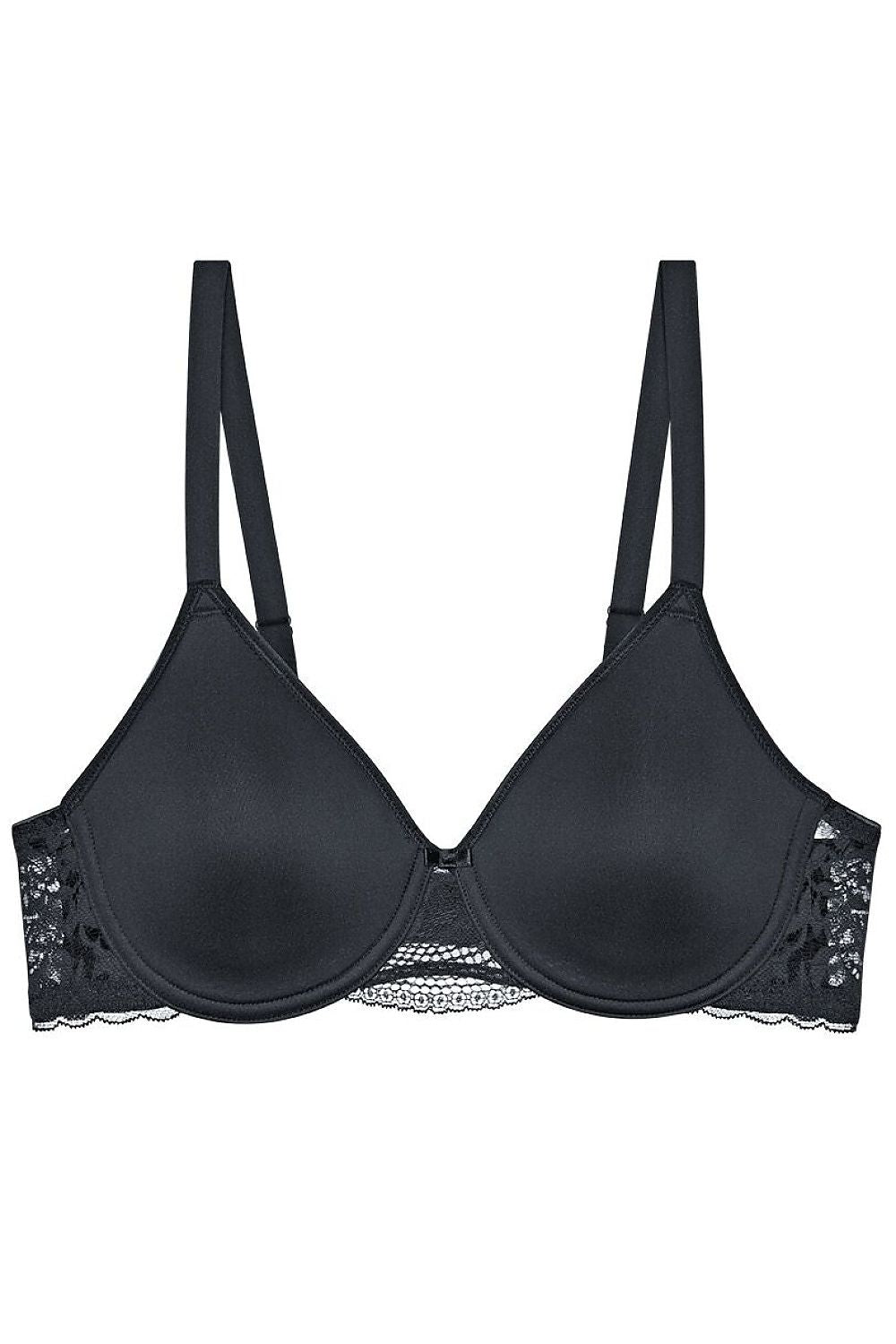  Biustonosz Soft Model Modern Lace+Cotton 10215960-0004 212734 Black - Triumph 