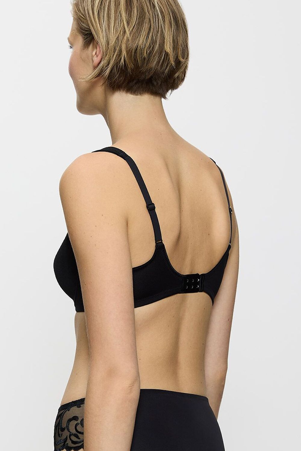  Biustonosz Soft Model Modern Lace+Cotton 10207538-0004 212716 Black - Triumph 