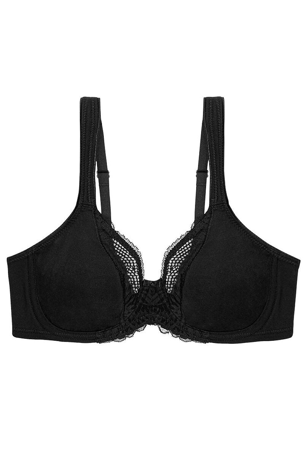  Biustonosz Soft Model Modern Lace+Cotton 10207538-0004 212716 Black - Triumph 
