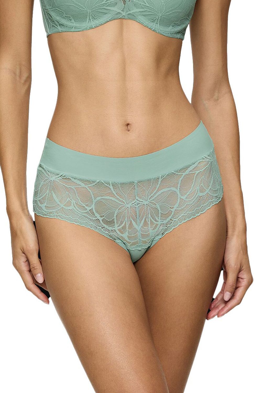  Figi Model Body Make-Up Illusion Lace 10219748-7329 195567 Pistacja - Triumph 