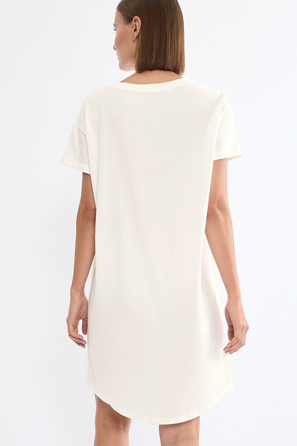  Koszulka nocna Koszula Nocna Model Nightdresses 10221117-00GZ 230947 Ecru - Triumph 