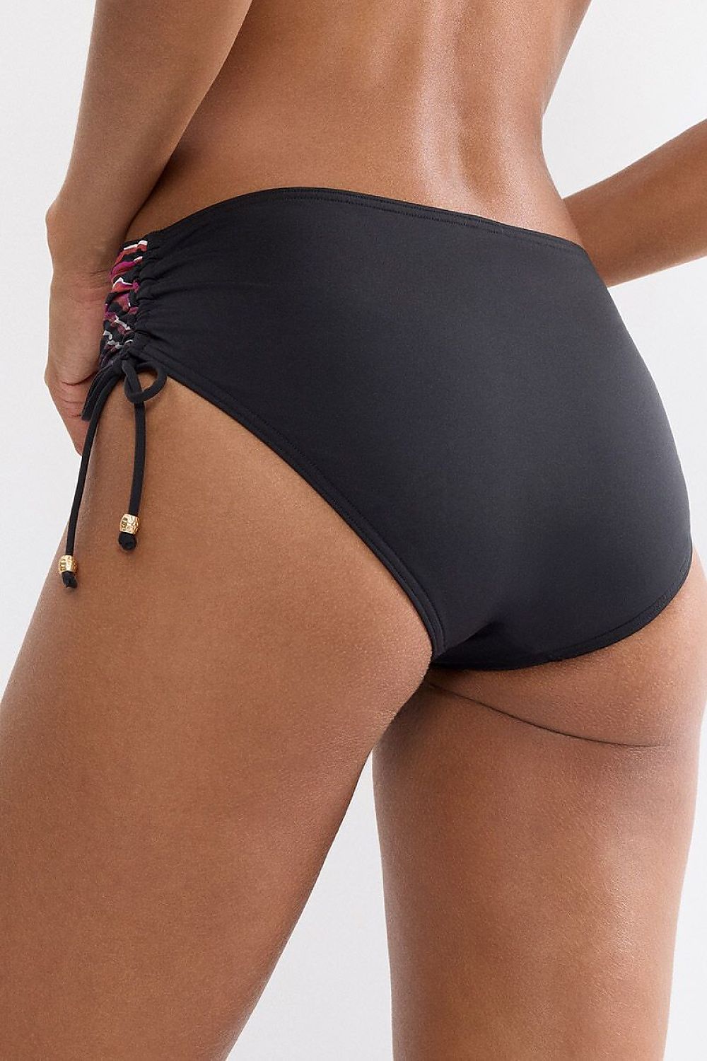  Kostium dwuczęściowy Figi Kąpielowe Model Summer Wild 10227253-M004 232525 Black/Pink - Triumph 