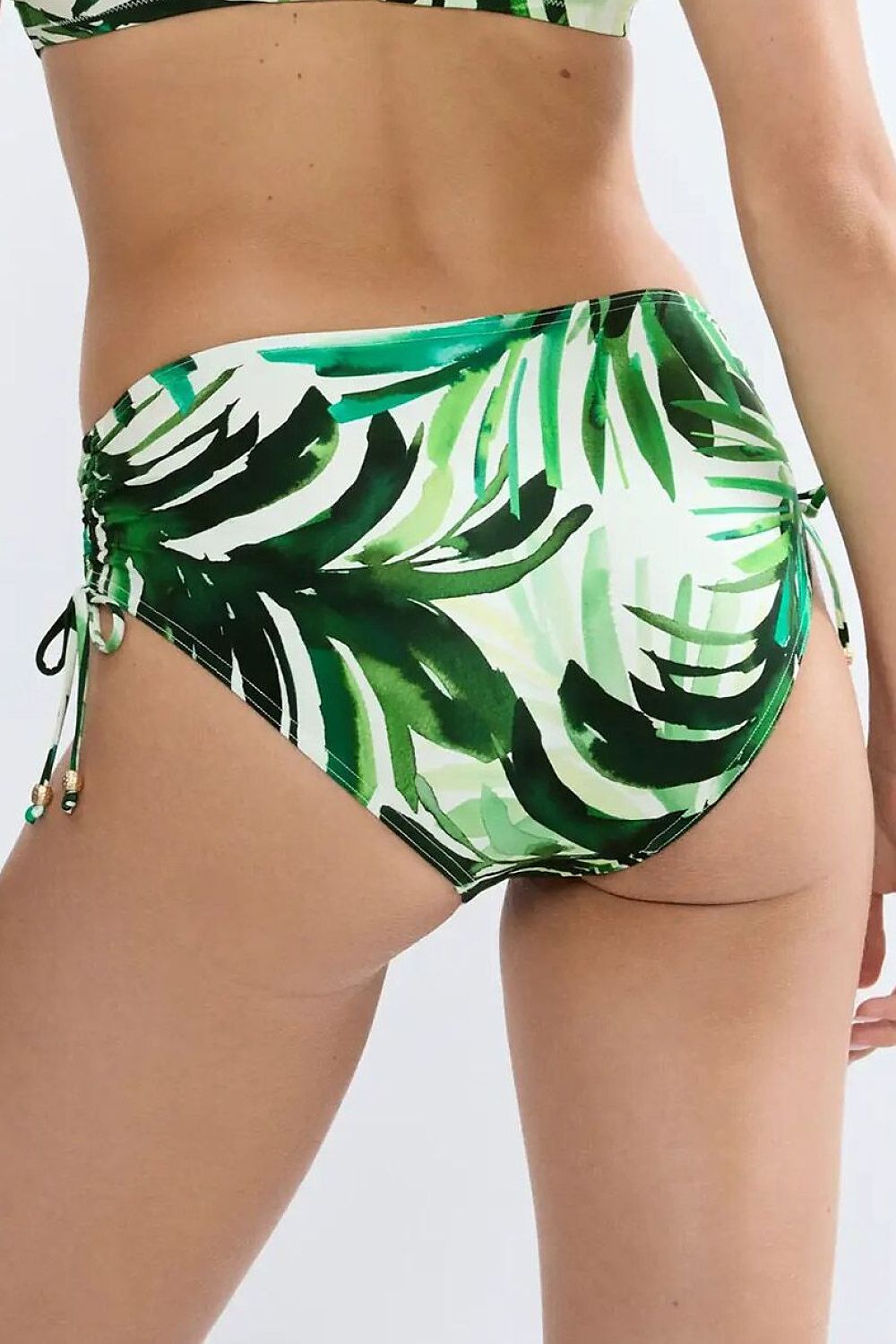  Kostium dwuczęściowy Figi Kąpielowe Model Summer Palm 10227208-0031 232510 Green/White - Triumph 