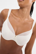  Biustonosz push up Biustonosz minimizer Model BMU Illusion Curve W01 10224856-1595 231127 Ecru - Triumph 