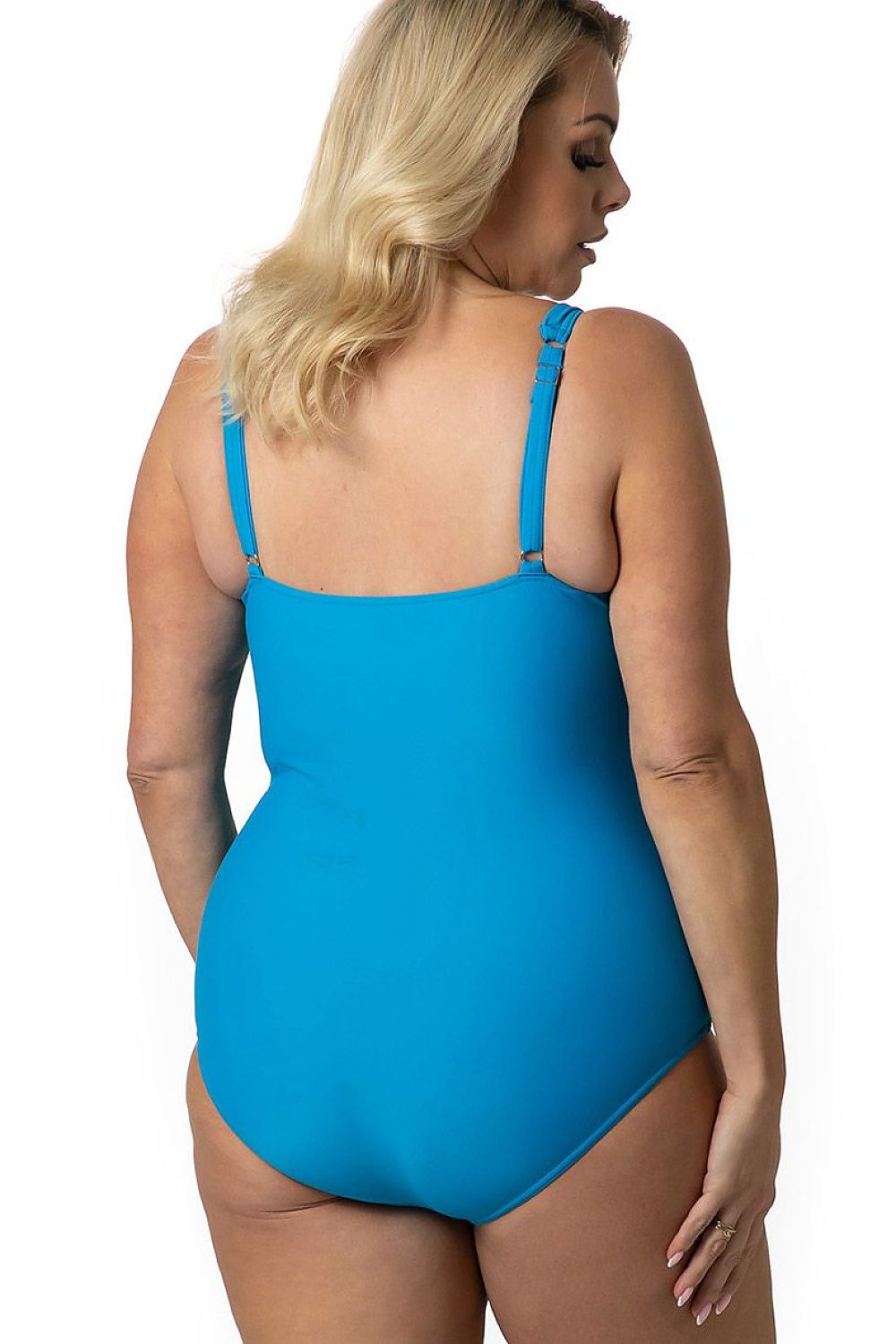  Jednoczęściowy strój kąpielowy Kostium Kąpielowy Model Model 507/4 Light Blue - Barontex 
