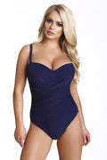  Jednoczęściowy strój kąpielowy Kostium Kąpielowy Model Model 501/3 Navy - Barontex 