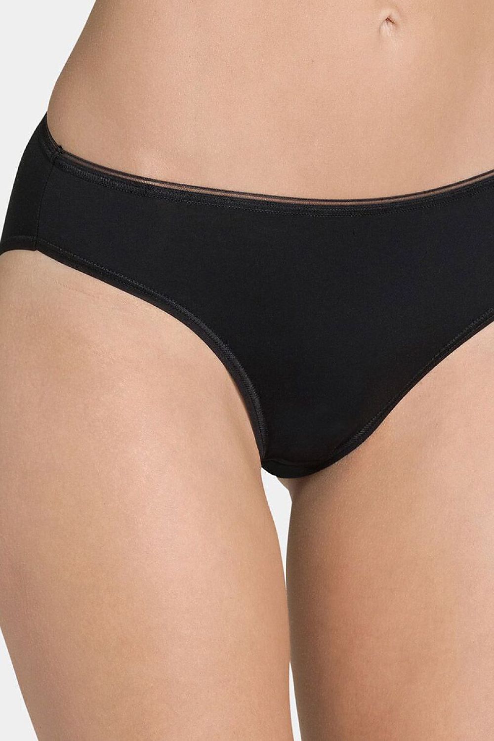  Figi Model Feel Sensational Tai 10143034-0004 211132 Black - Sloggi 