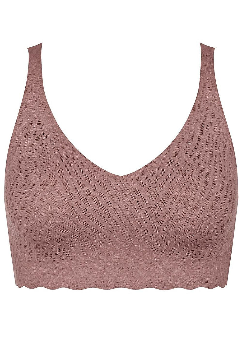  Biustonosz Soft Bralette Model ZERO Feel Bliss 10219598-1141 224463 Cacao - Sloggi 