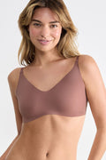  Biustonosz Soft bralette Model ZERO Microfibre 2.0 10215243-1141 208153 Cacao - Sloggi 