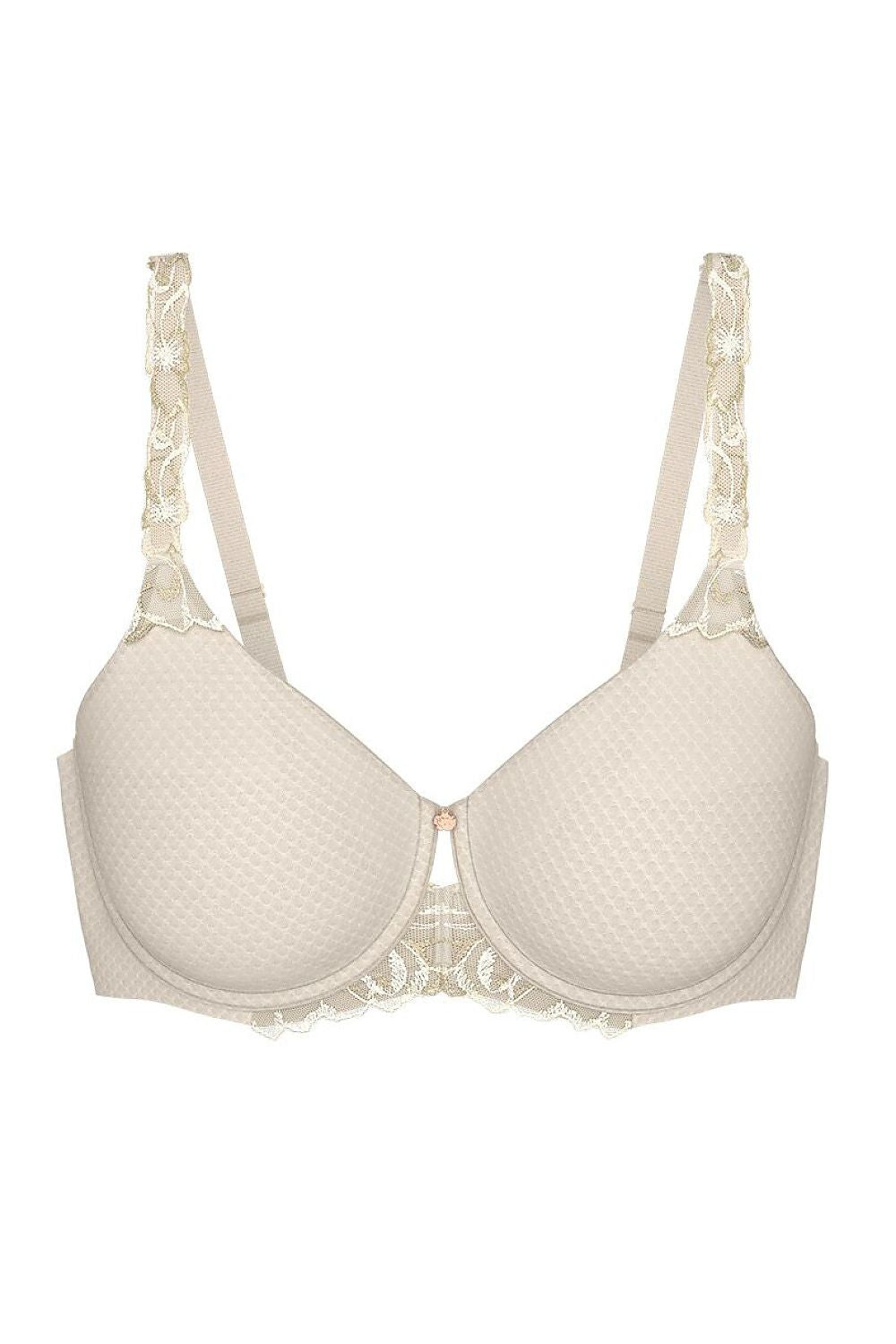  Biustonosz push up Biustonosz minimizer Model Wild Azalea Florale W01 10219852-00RB 205726 Cream - Triumph 