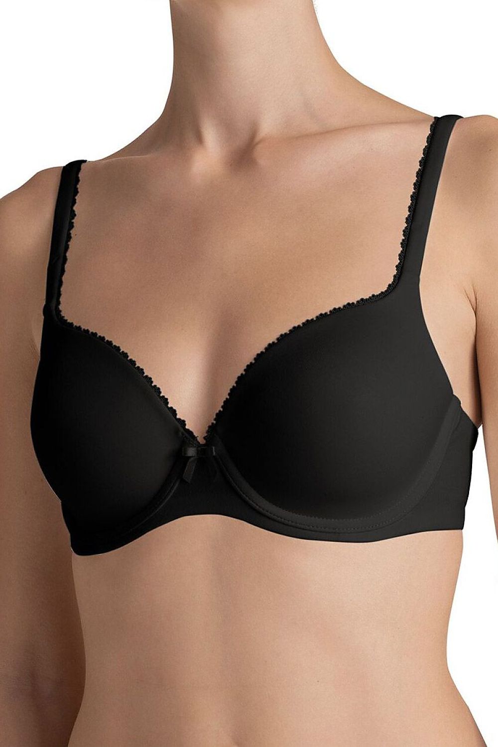  Biustonosz push up Biustonosz Usztywniany Model Perfectly Soft WHP 10131358 105816 Black - Triumph 
