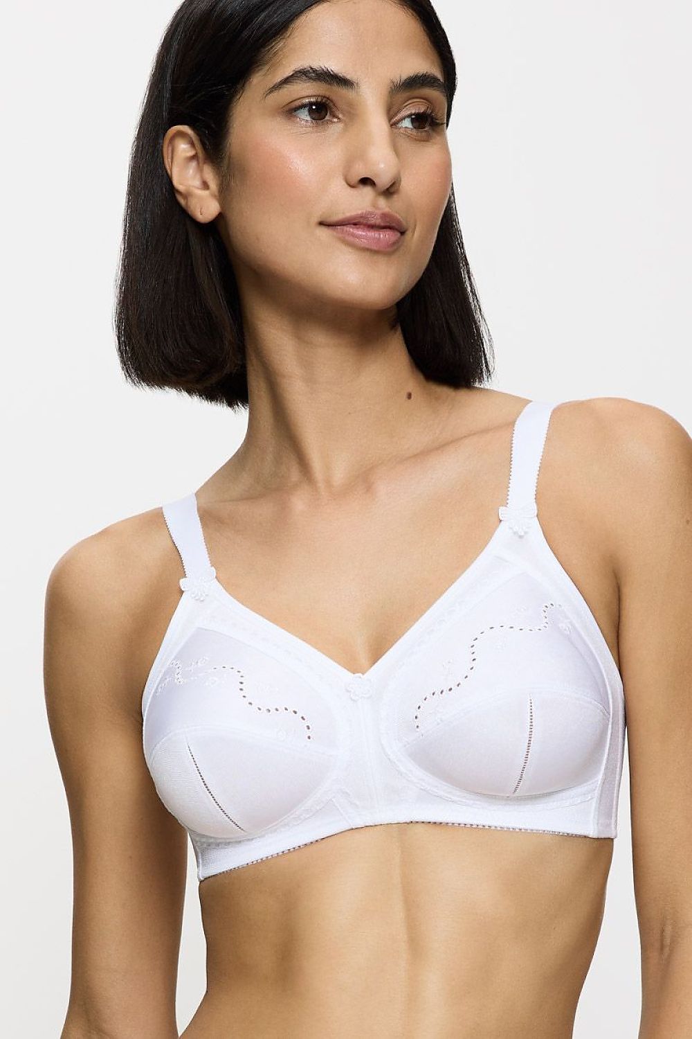  Biustonosz Soft Model Doreen Plus Cotton 01 N 10004928 38034 White - Triumph 