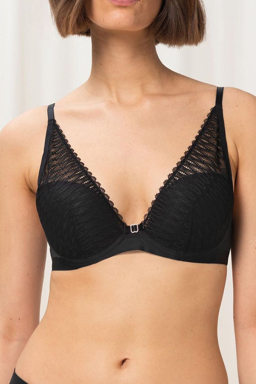  Biustonosz Soft Biustonosz Semi-Soft Model Aura Spotlight WP 10208018 158003 Black - Triumph 