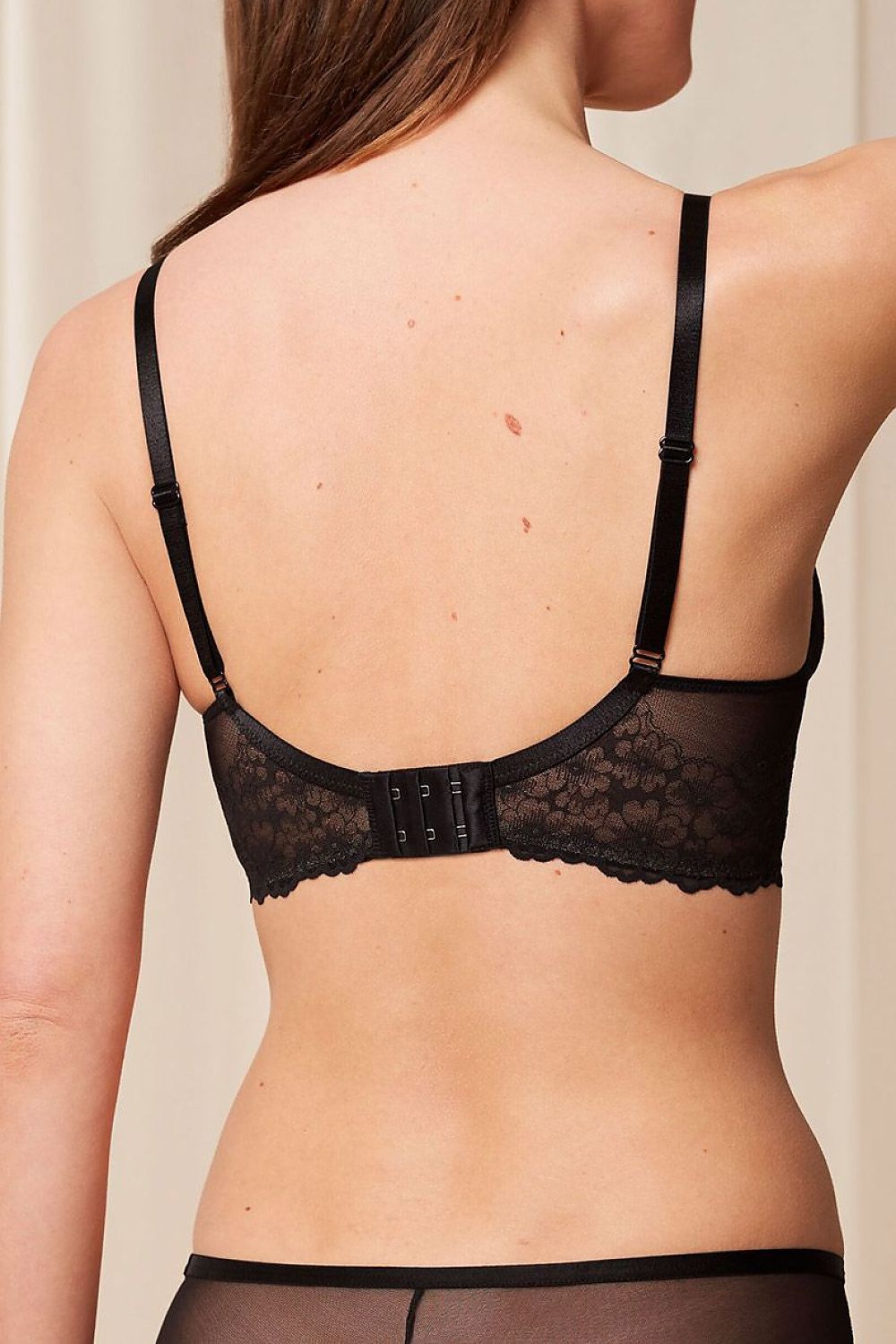  Biustonosz push up Biustonosz Usztywniany Model Bright Spotlight 10216463 182093 Black - Triumph 