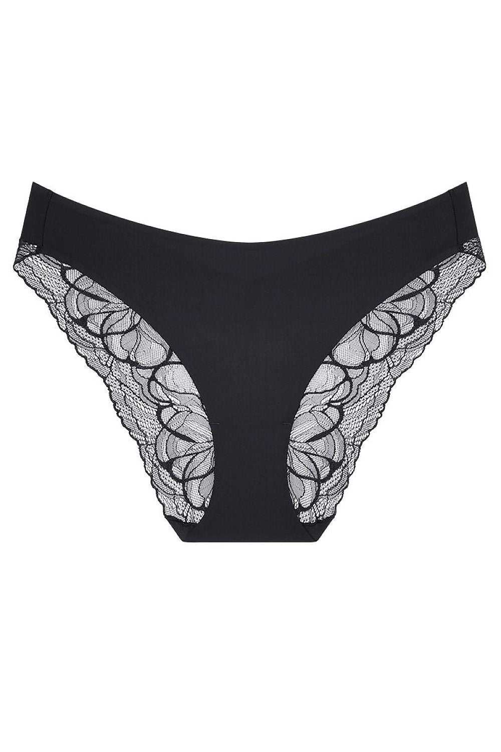  Figi Model Body Make-Up Illusion Lace Highleg Tai 10219711-0004 190977 Black - Triumph 